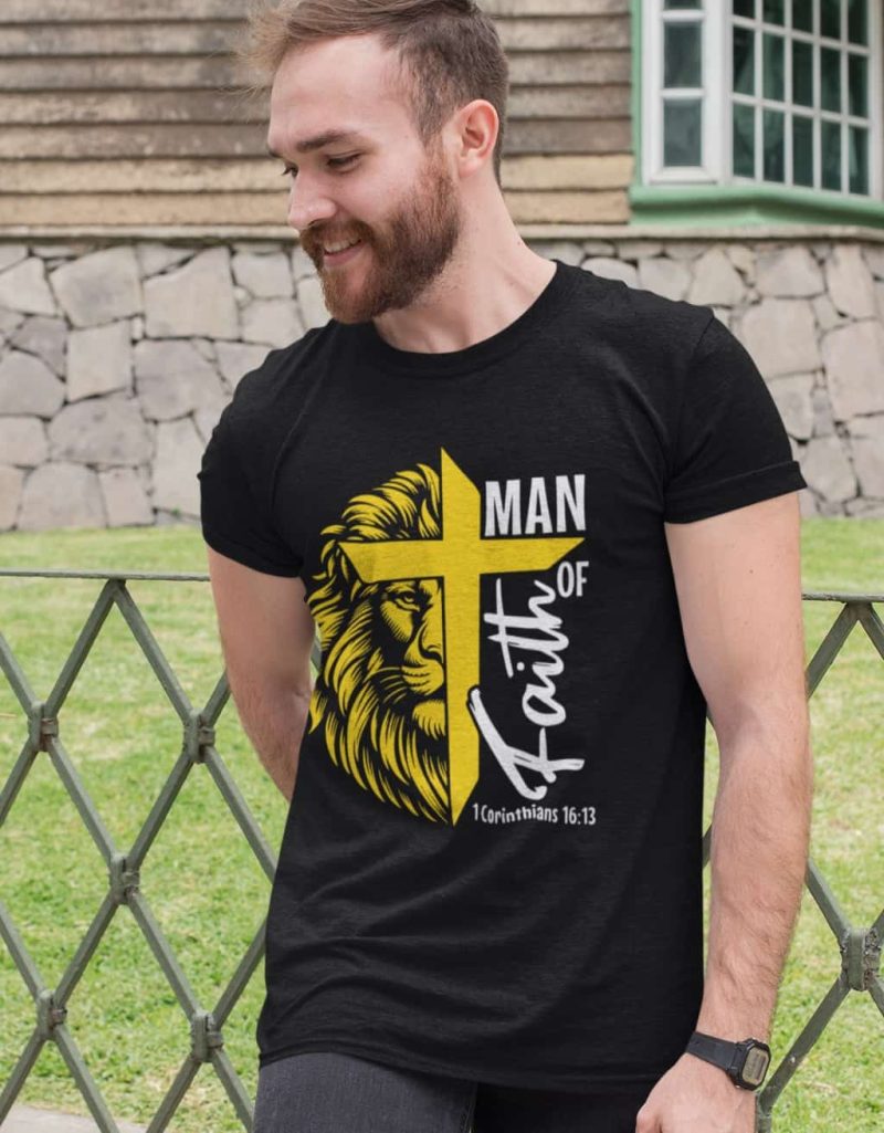 “Man of Faith” | personalized | 1 Cor. 16:13 - Image 3